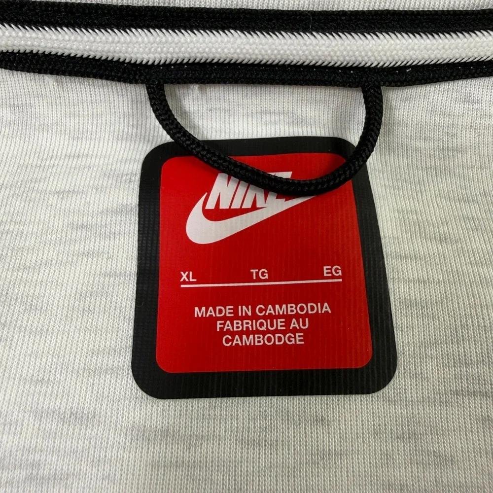 Nike Tech Fleece Windrunner Full Zip Hoodie Mens XL Heather Grey HV0949-051